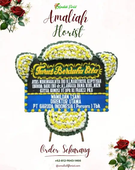 Papan Bunga Duka Jawa Kanan Ss